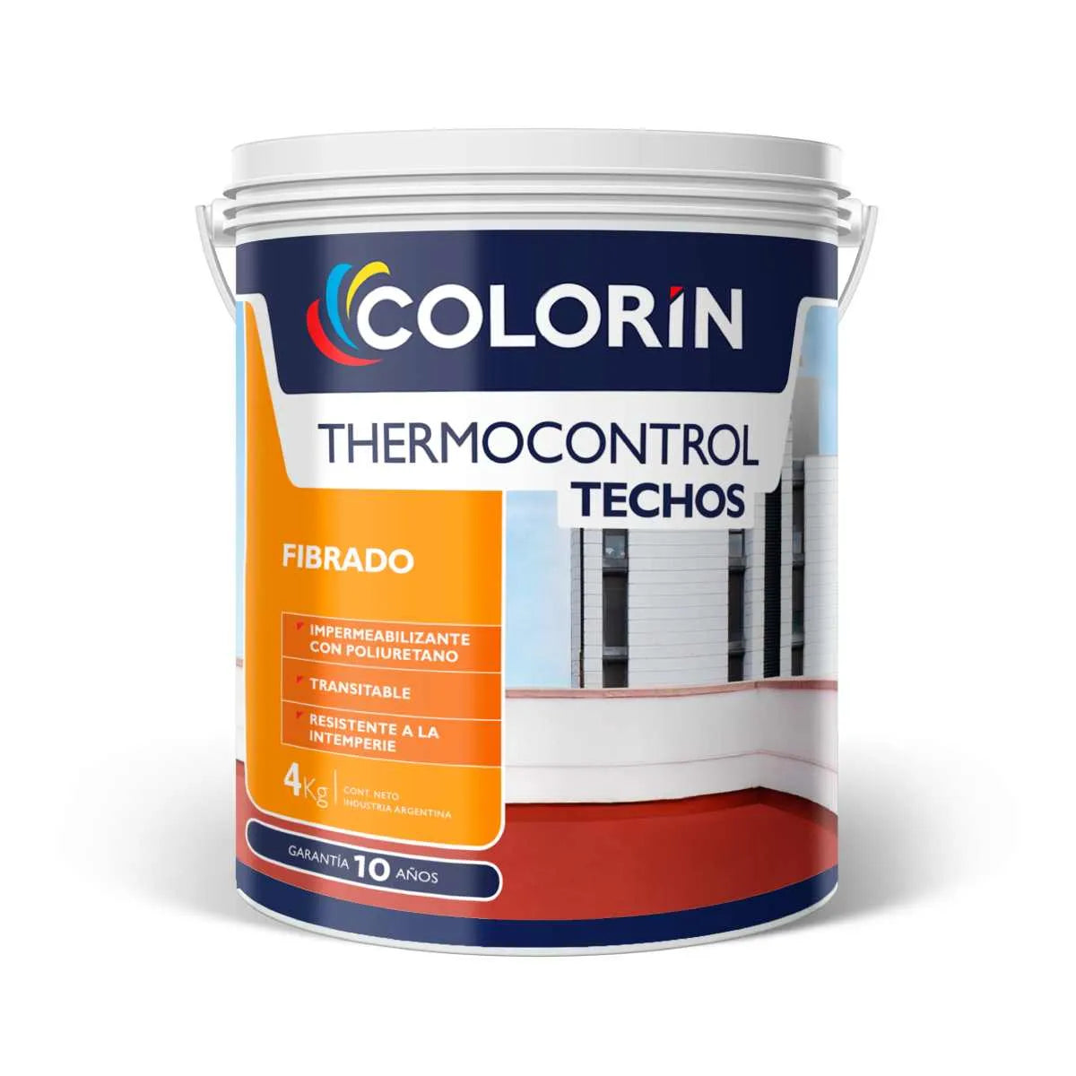 Impermeabilizante Thermocontrol Techos Fibrado 1Kg