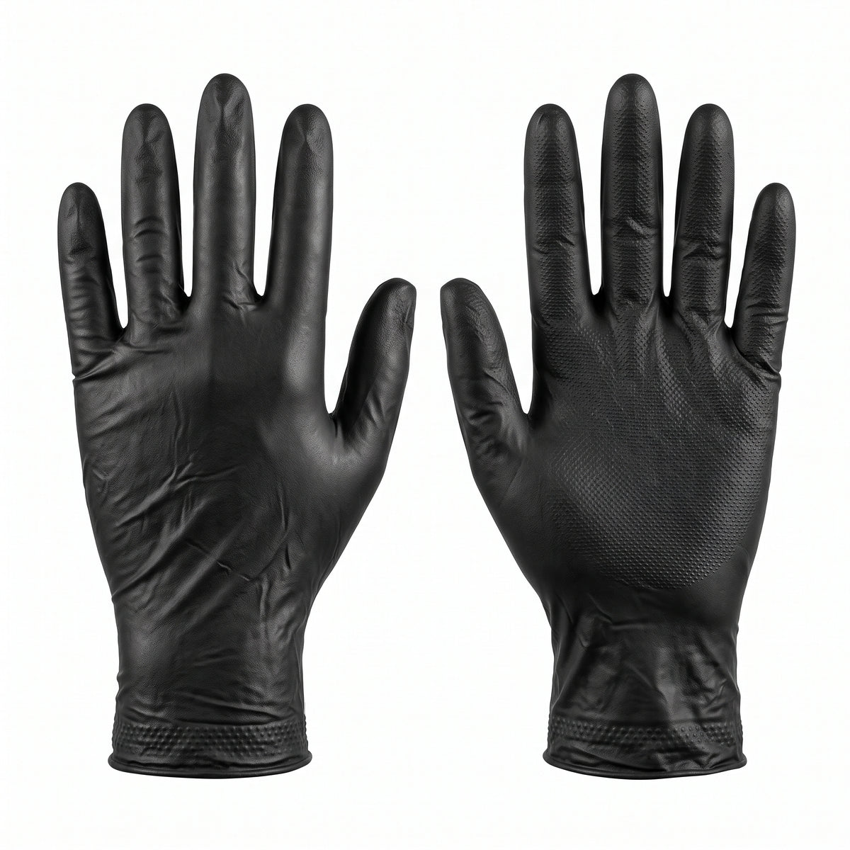 Guante de Látex Negro Pesado (para Ácidos) Rucar