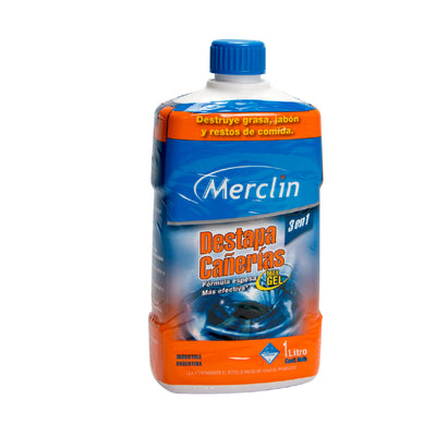 Destapa Cañerías Gel Merclin