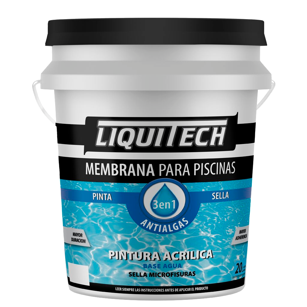 Membrana para Piscinas 10 Lt Liquitech