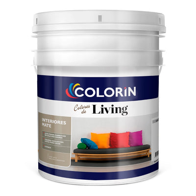 Látex Interior Living Mate Blanco 10 Lt Colorín