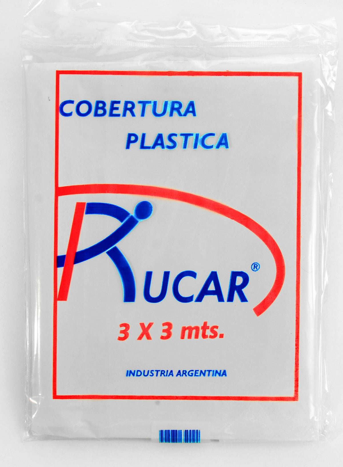 Cobertor Plástico Multiuso Transparente 3x3 m Rucar