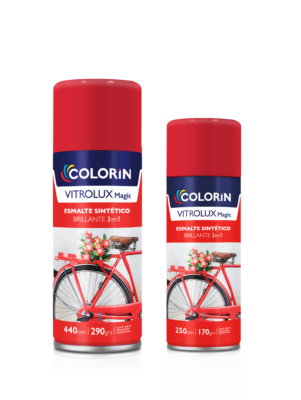 Aerosol Esmalte Sintético Brillante 440 Cc Colorín