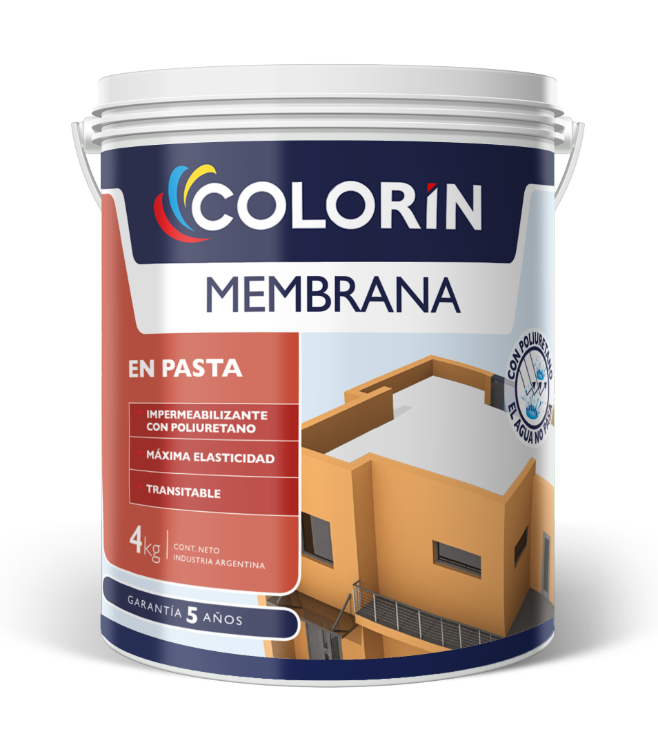 Membrana en Pasta para Techos Thermocontrol 10 Kg Colorín