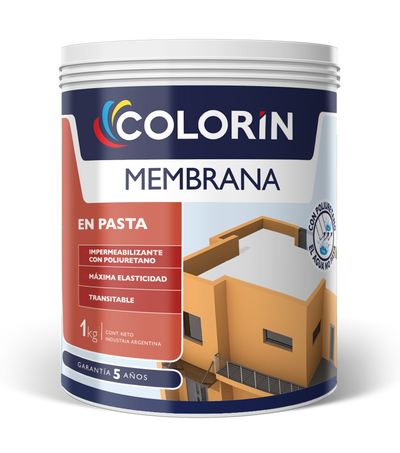 Membrana en Pasta para Techos Thermocontrol 1 Kg Colorín