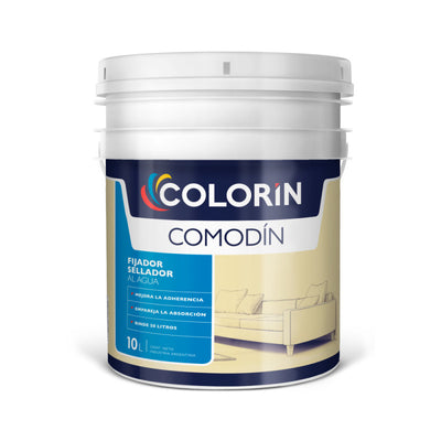 Fijador Sellador al Agua Comodín 10 Lt Colorín