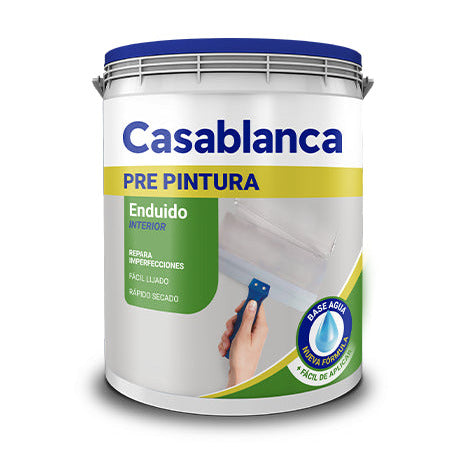 Enduido Plástico Exterior 10 Lt Casablanca