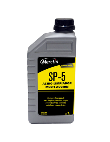Ácido Limpiador Multi-Acción SP-5 1 Lt Merclin
