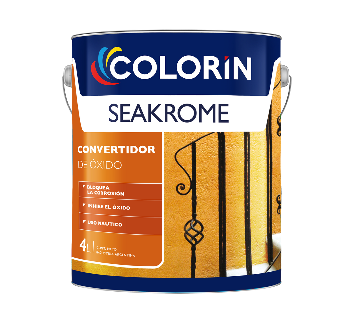 Fondo Convertidor de Óxido Seakrome 0.500 Lt Colorín