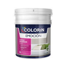 Látex Interior Emoción Mate Blanco 10 Lt Colorín - imagen 1