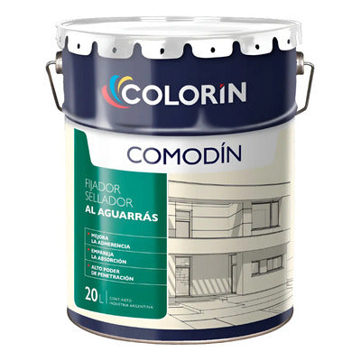 Fijador Sellador al Aguarrás Comodín 20 Lt Colorín