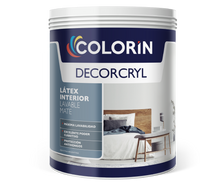 Látex Interior Decorcryl Lavable Mate Blanco 1 Lt Colorín - imagen 1