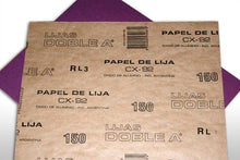 Hoja de Lija Rubí Grano 40 210 x 260 mm Doble A - imagen 1