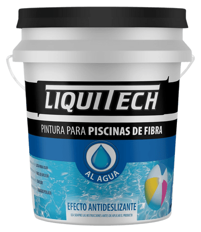 Pintura Pileta Fibra al Agua Merclin