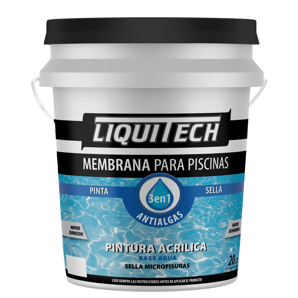 Membrana para Piscinas 10 Lt Liquitech