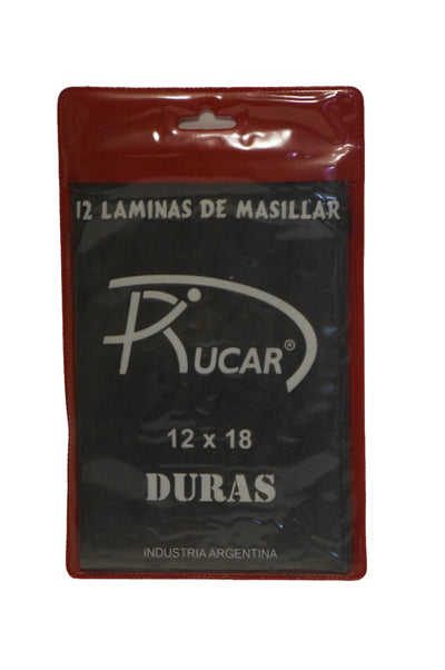 Lámina Dura para Masillar 12x18 cm Rucar