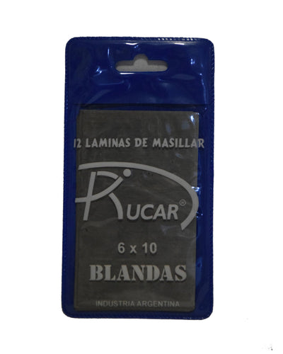 Lámina Blanda para Masillar 6x10 cm Rucar
