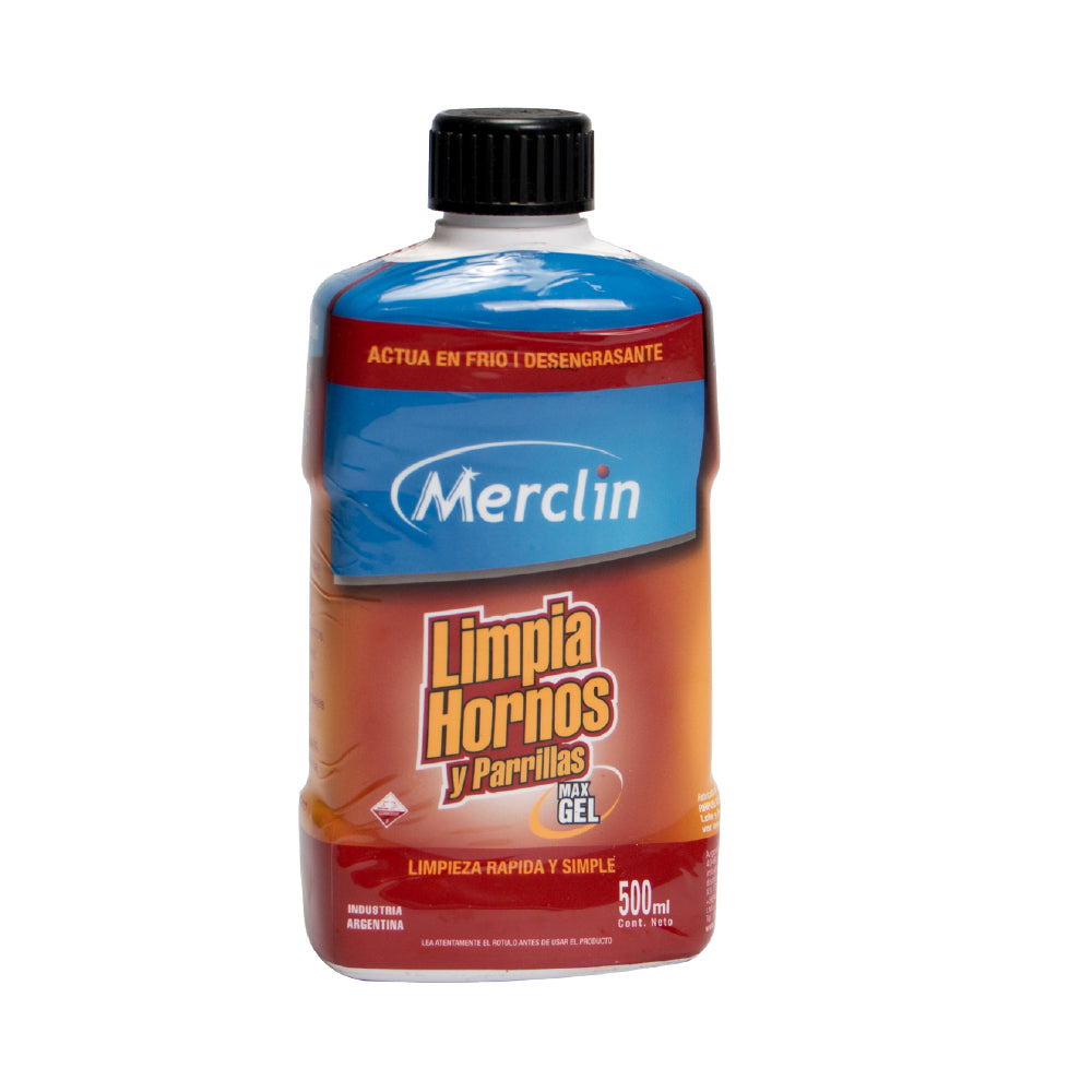Limpia Hornos Max Gel 0.500 Lt Merclin