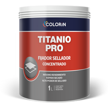 Fijador Sellador Concentrado Titanio Pro 1 Lt Colorín - imagen 1