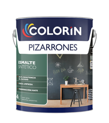 Esmalte Sintético para Pizarrones Mate Negro 4 Lt Colorín - imagen 1