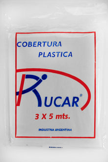 Cobertor Plástico Multiuso Transparente 3x5 m Rucar - imagen 1