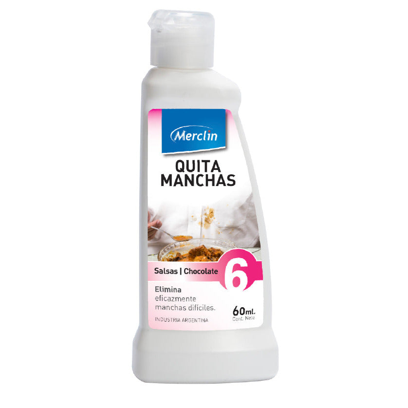Quita Manchas de Salsas y Aceites 60 ml Merclin