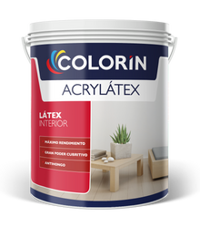 Látex Interior Acrylátex Mate Blanco 4 Lt Colorín - imagen 1