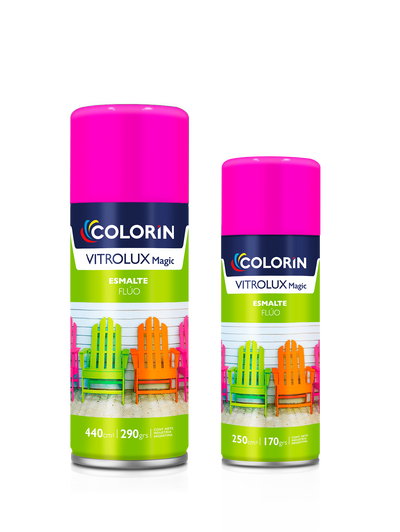 Aerosol Esmalte Fluorescente 440 Cc Colorín