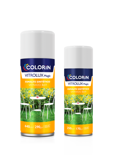 Aerosol Esmalte Sintético Satinado 440 Cc Colorín