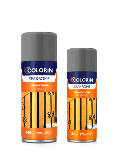 Aerosol Convertidor de Óxido Seakrome 440 Cc Colorín