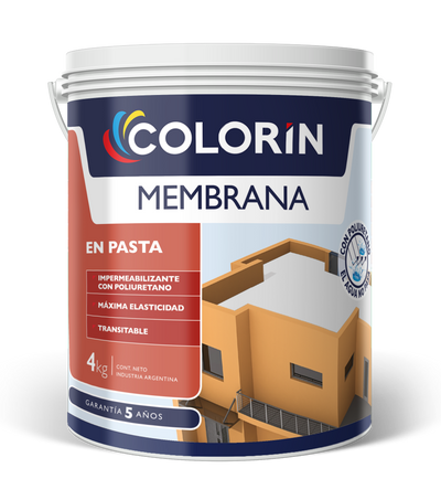 Membrana en Pasta para Techos Thermocontrol 4 Kg Colorín