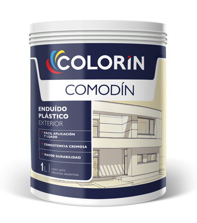 Enduido Exterior Comodín 1 Lt Colorín