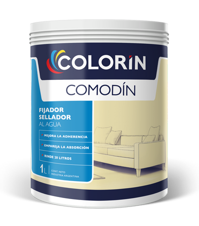 Fijador Sellador al Agua Comodín 1 Lt Colorín