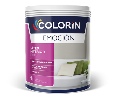 Látex Interior Emoción Mate Blanco 1 Lt Colorín