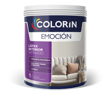 Látex Interior Emoción Satinado Blanco 1 Lt Colorín - imagen 1