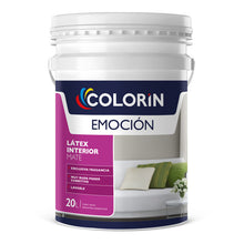 Látex Interior Emoción Mate Blanco 20 Lt Colorín - imagen 1