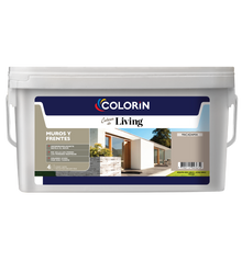 Látex Exterior Impermeable Living Muros y Frentes Mate 4 Lt Colorín - imagen 1