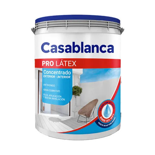 Látex Concentrado Casablanca Pro 20 Lt Casablanca