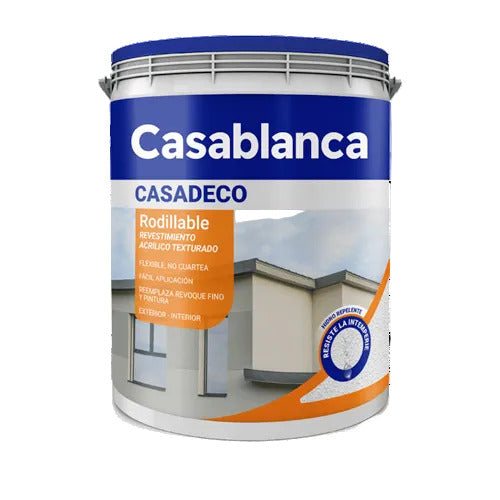 Revestimiento Texturado Casadeco Rodillable 25 Kg Casablanca