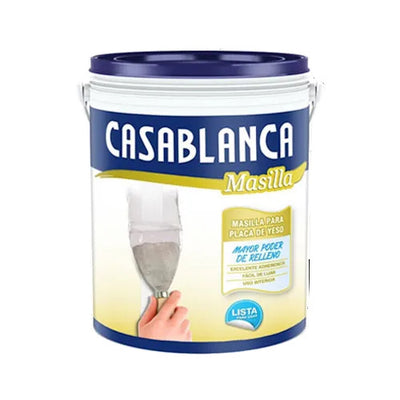 Masilla para Placa de Yeso 16 Kg Casablanca