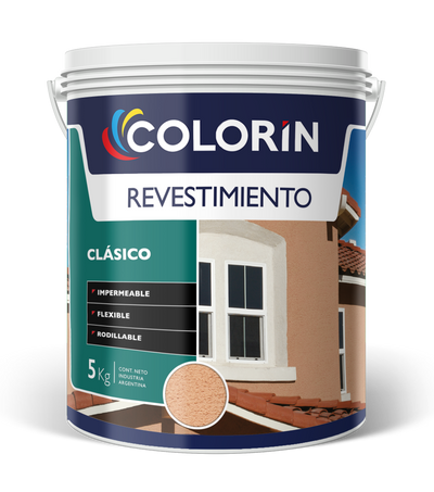 Revestimiento Clásico 5 Kg Colorín