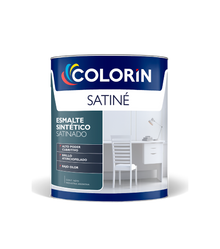 Esmalte Sintético Premium Satiné Satinado Blanco 0.500 Lt Colorín - imagen 1