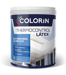 Látex Exterior Thermocontrol Flex Blanco 1 Lt Colorín - imagen 1