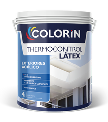 Látex Exterior Thermocontrol Flex Blanco 4 Lt Colorín - imagen 1