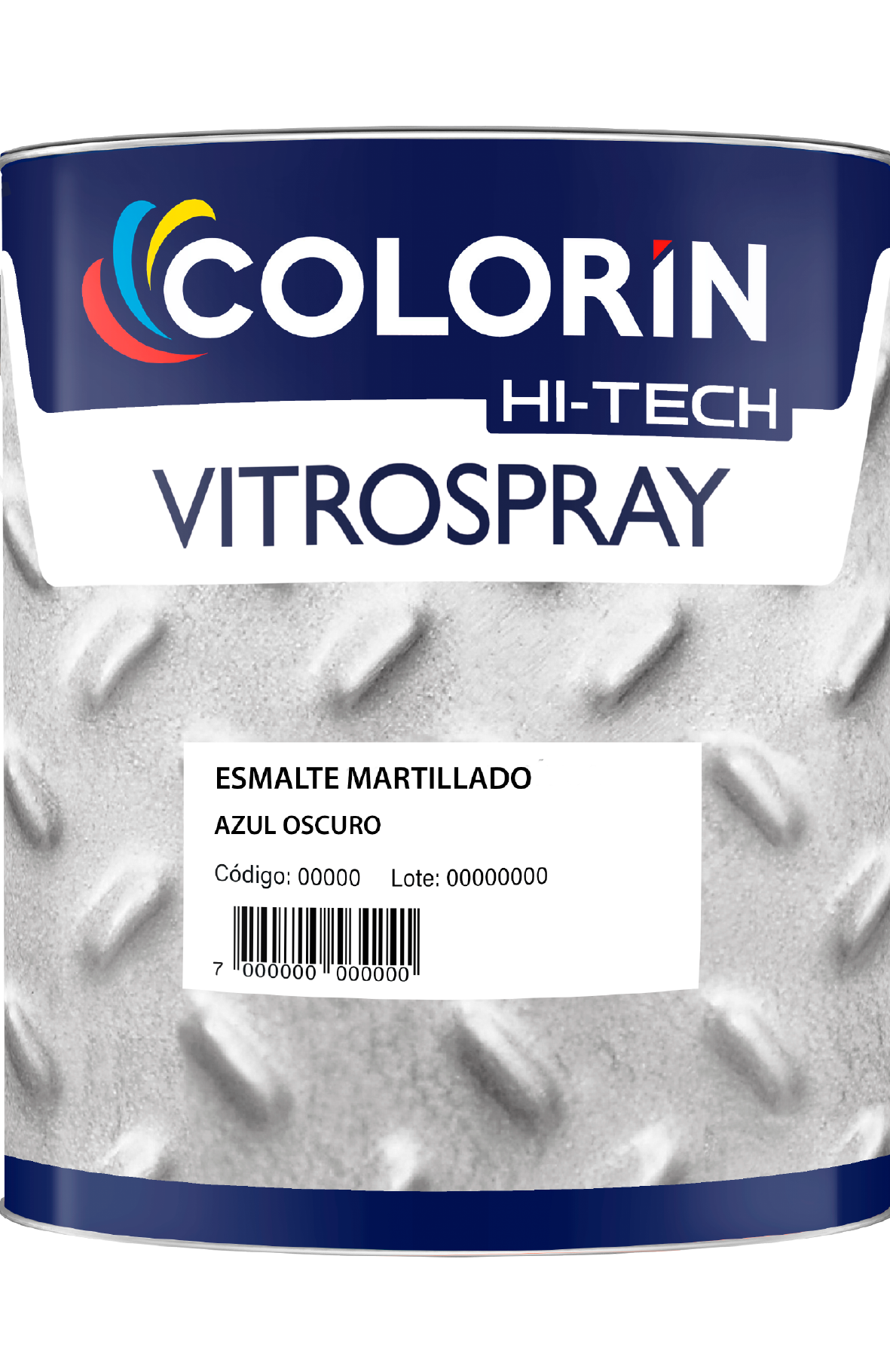 Esmalte Efecto Martillado Martilux 1 Lt Colorín