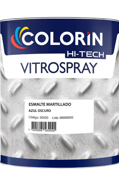 Esmalte Efecto Martillado Martilux 1 Lt Colorín