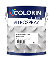 Esmalte Efecto Martillado Martilux 4 Lt Colorín - imagen 1