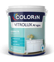 Esmalte al Agua Vitrolux Brillante 0.500 Lt Colorín - imagen 1