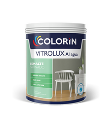 Esmalte al Agua Vitrolux Satinado 0.500 Lt Colorín - imagen 1