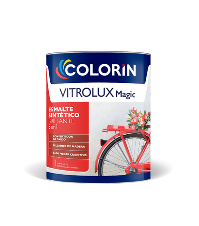 Esmalte Sintético Vitrolux Magic Brillante 0.250 Lt Colorín